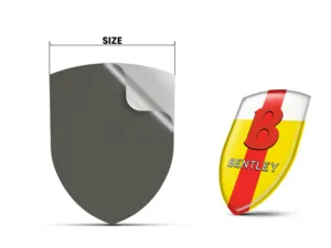 Bentley Custom Domes Sticker Exklusiver Look Edle Domes